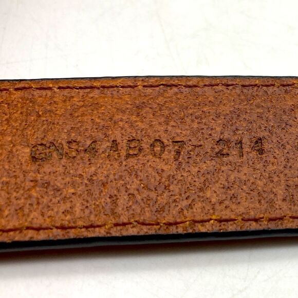 Greg Norman Men’s Brown Genuine Leather Braidered Belt Size 40/100 47,5”/46” - Picture 7 of 8